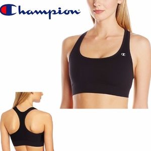 Champion Absolute Sports Bra Racerback Black NWT S